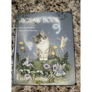 Fairyland Jigsaw Book by Jean Henry Hardback Book 5180 4 Puzzles